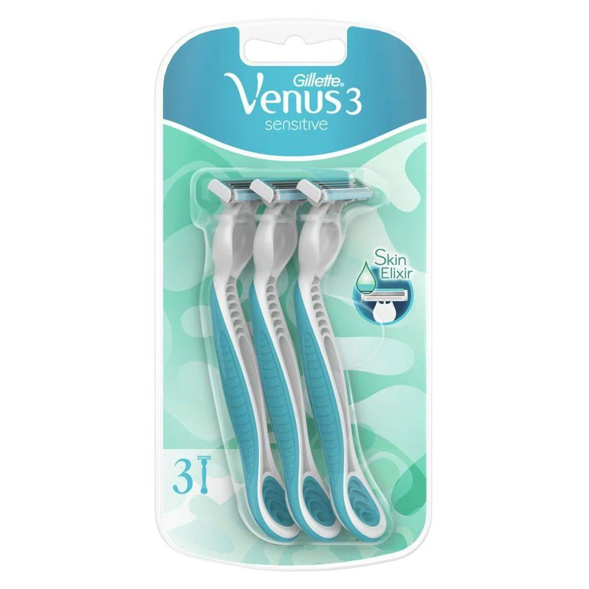 Venus Razor Disposable Simply 3 Sensitive 3 Count