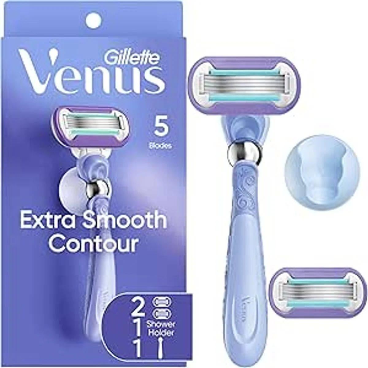Venus Razor Swirl Flexiball + 2 Refills