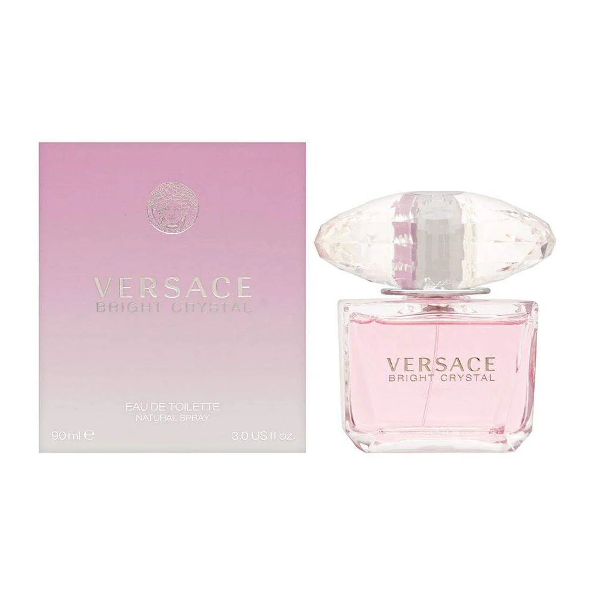 Versace Bright Crystal Eau de Toilette 90ml - Image 2