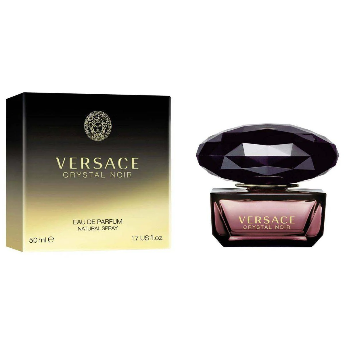 Versace Crystal Noir Eau de Parfum 50ml - Image 2