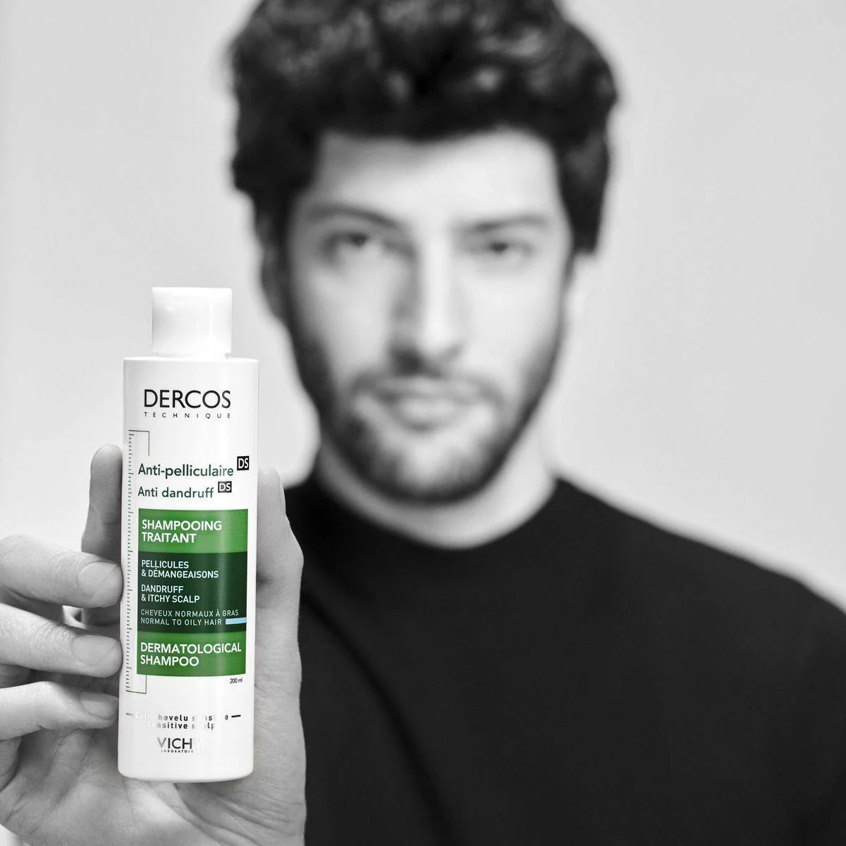 Vichy Dercos Anti-Dandruff DS Shampoo For Normal To Oily Hair Refill 390ml - Image 6