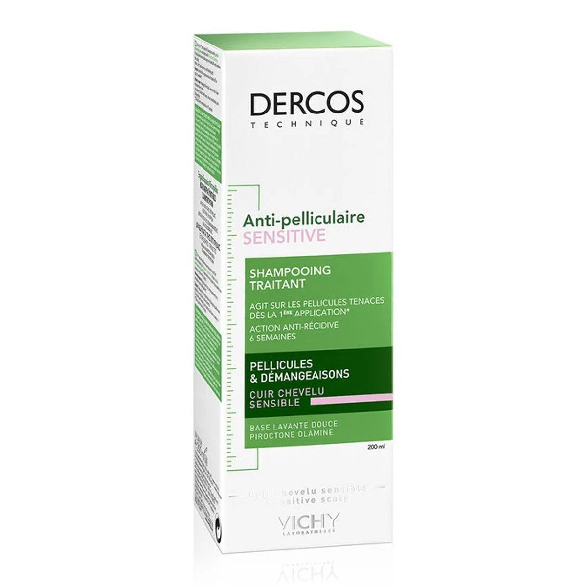 Vichy Dercos Anti-Dandruff Shampoo For Sensitive Scalp 200ml - Image 3