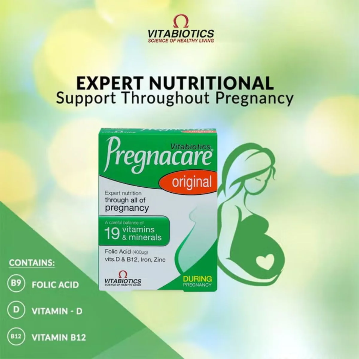 Vitabiotics Pregnacare 30 Tablets - Image 3