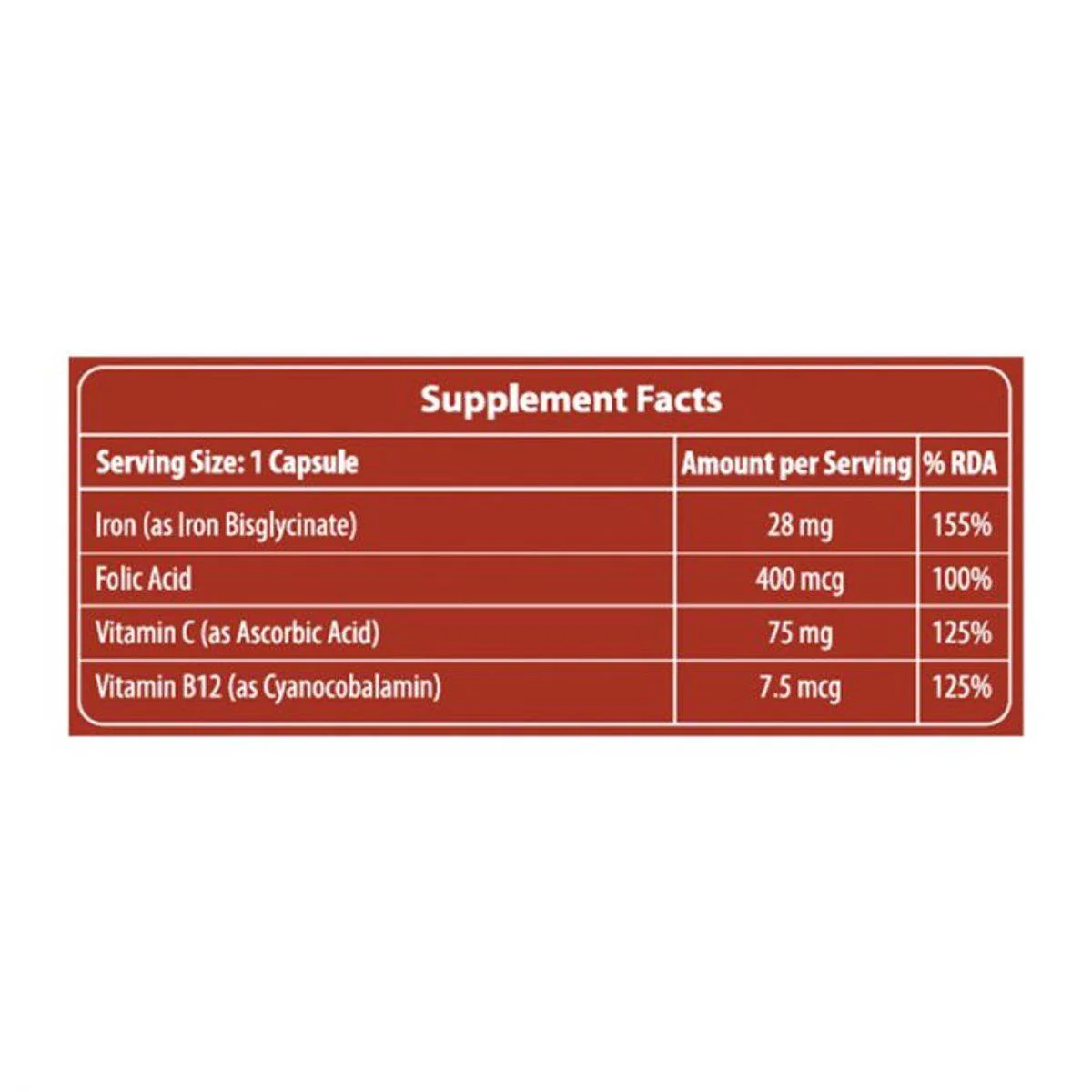 Vital Health Genteron 30 Capsules - Image 2