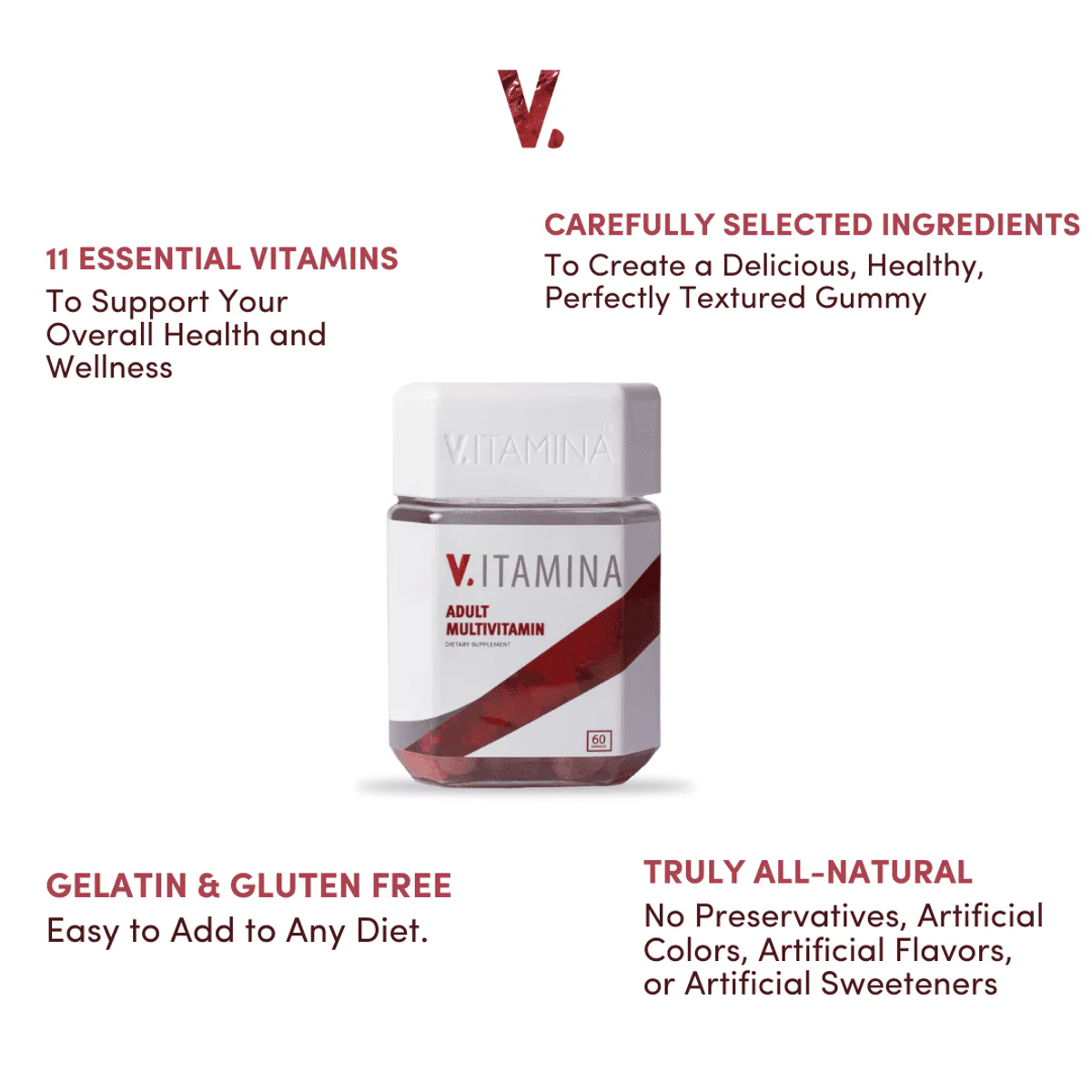 Vitamina Adult Multivitamin 60 Gummies - Image 6