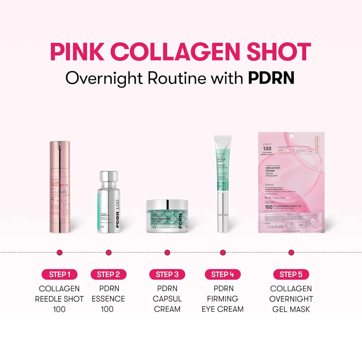 VT Cosmetics Collagen Reedle Shot 300 50ml - Image 8