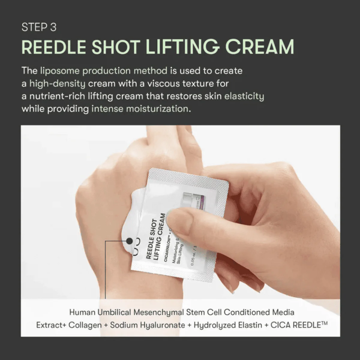 VT Cosmetics Reedle Shot All In One 3 Step Mask - Image 3