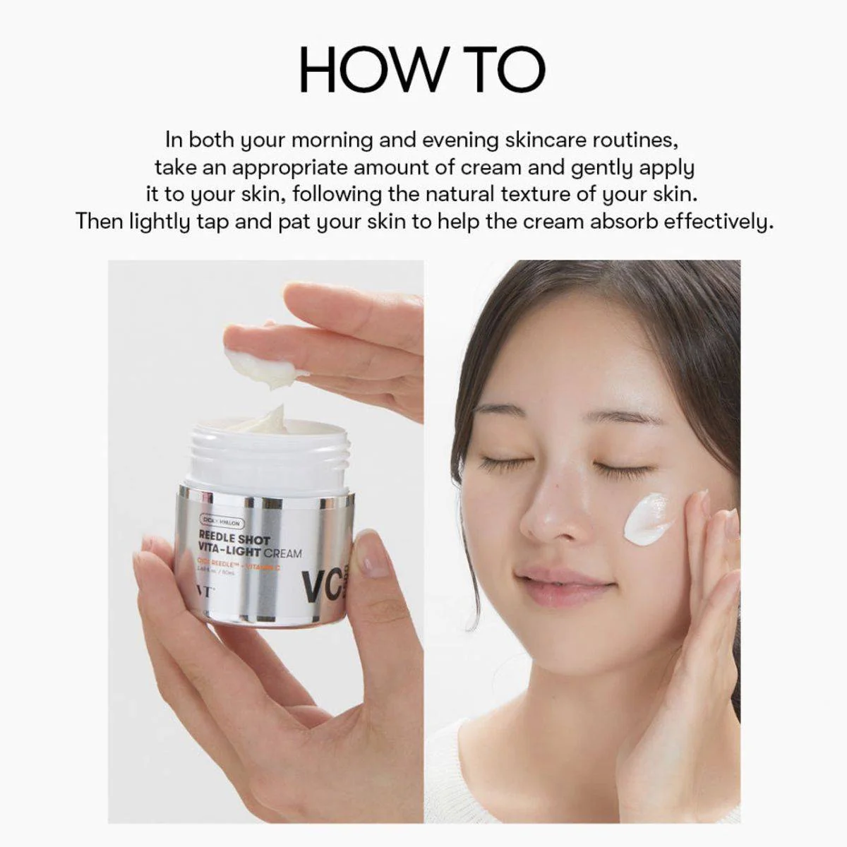 VT Cosmetics Reedle Shot Vita-Light Cream 50ml - Image 2