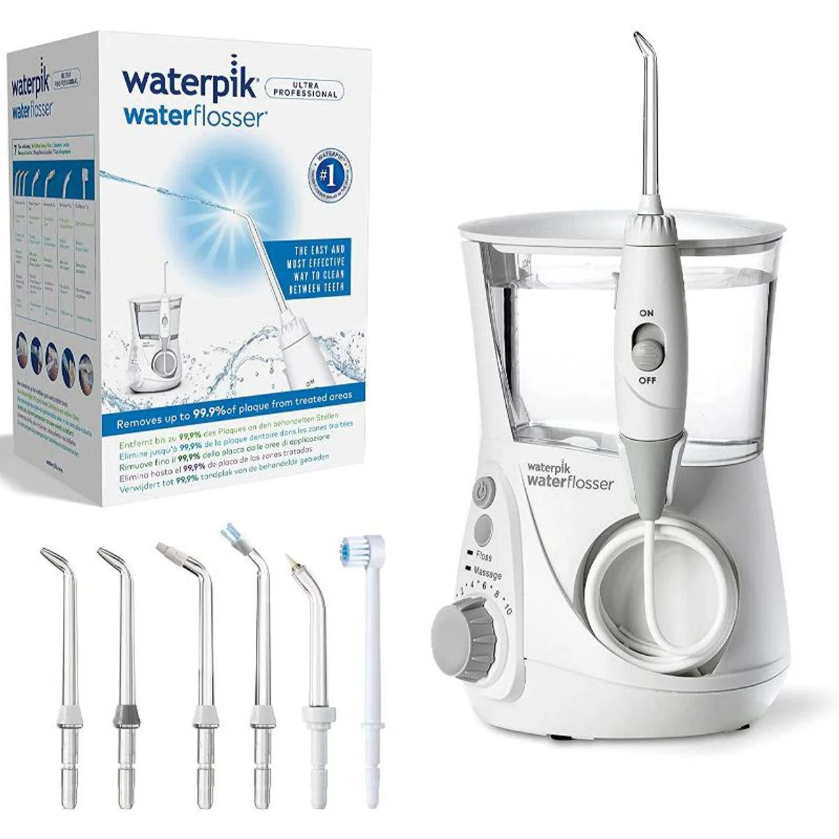 Waterpik Water Flosser Ultra Professional White WP660ME - Image 2