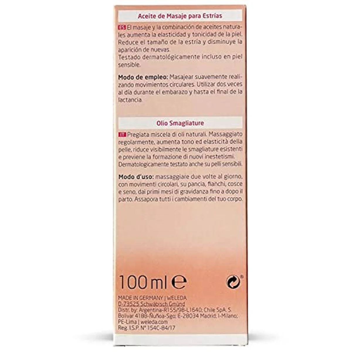 Weleda Pregnancy Stretch Mark Oil 100ml - Image 5