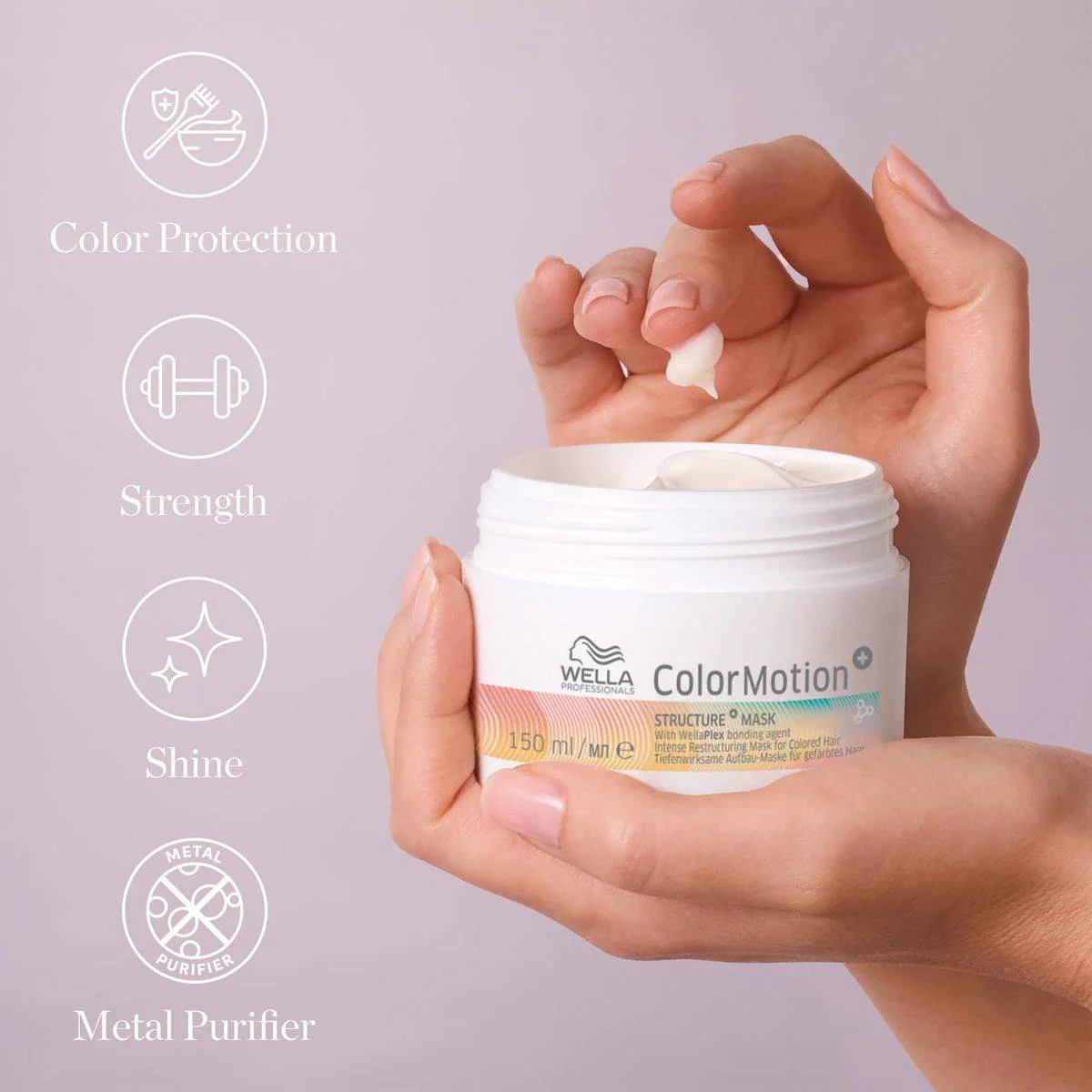 Wella Professionals ColorMotion+ Hair Mask 150ml - Image 7