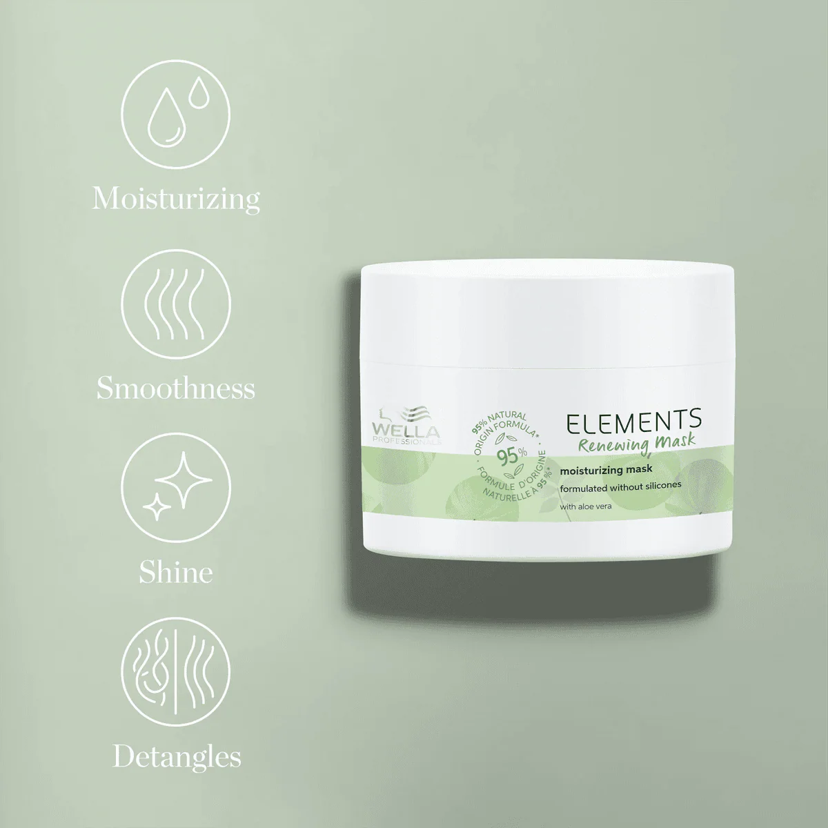 Wella Professionals Elements Renewing Hair Mask 150ml - Image 2