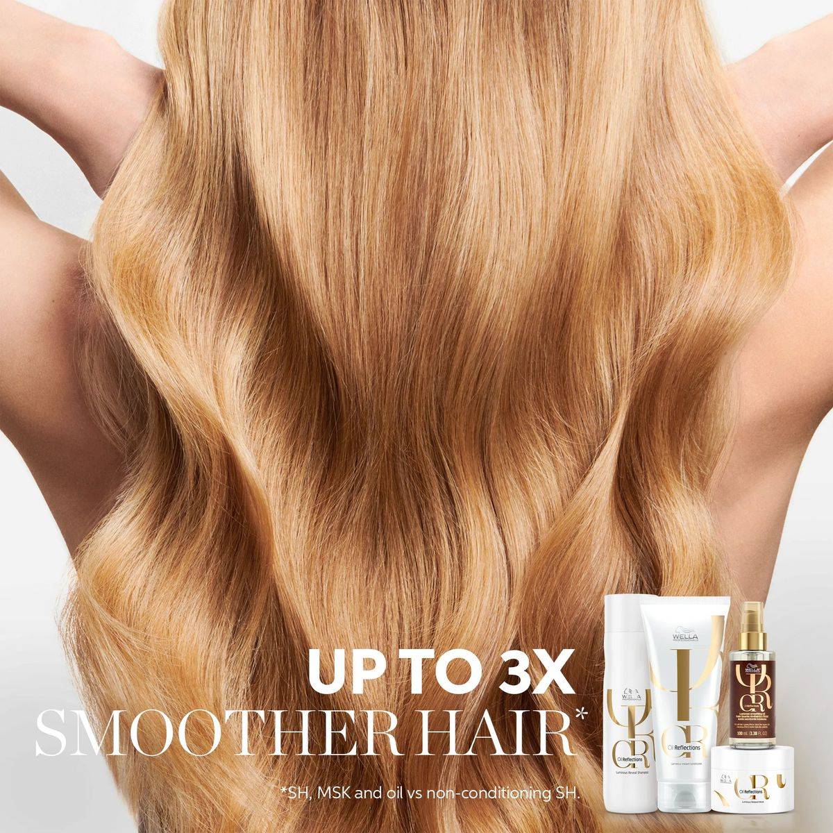 Wella Professionals Oil Reflections Shampoo 250ml - Image 2