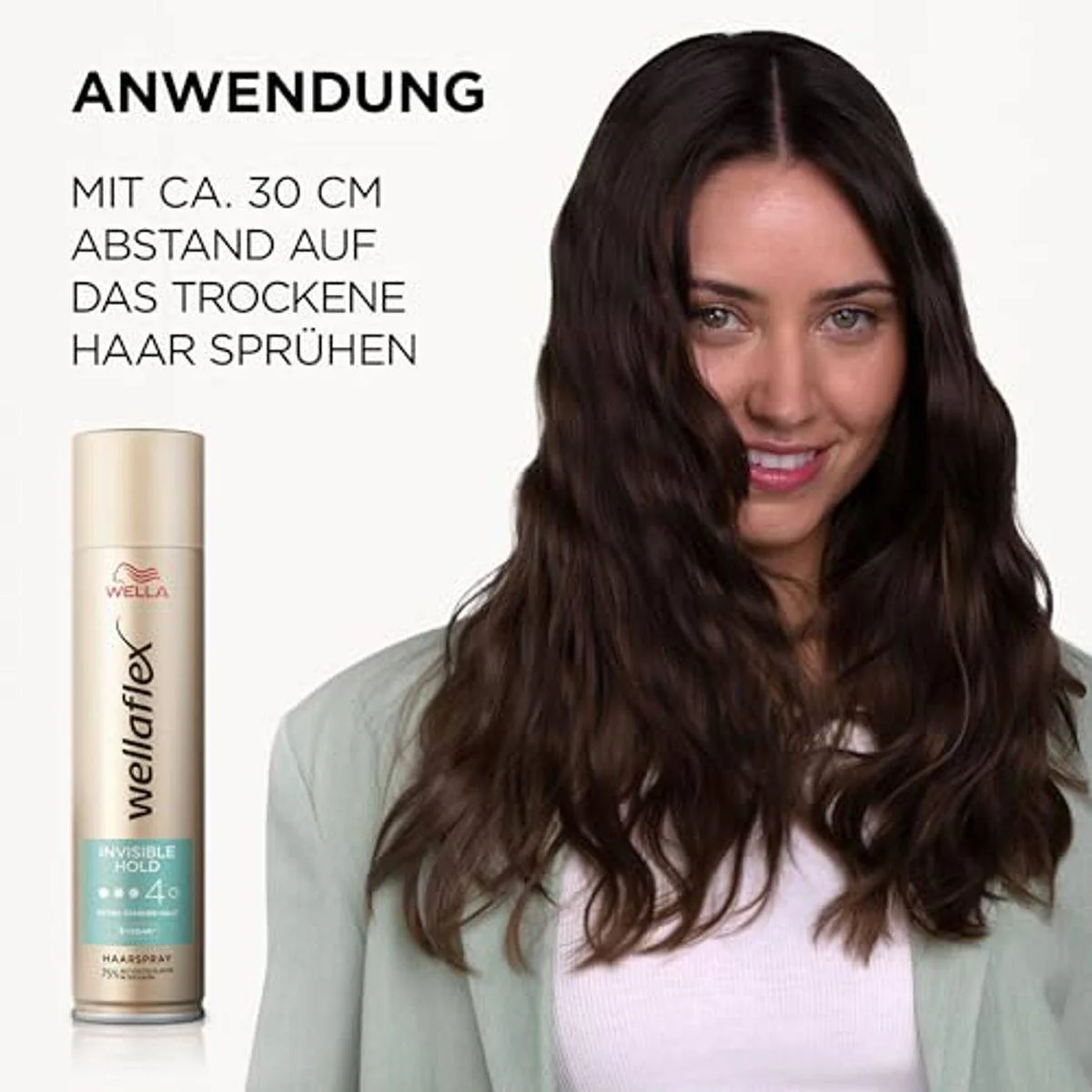 Wella Wellaflex Invisible Hold Hairspray 400ml - Image 2