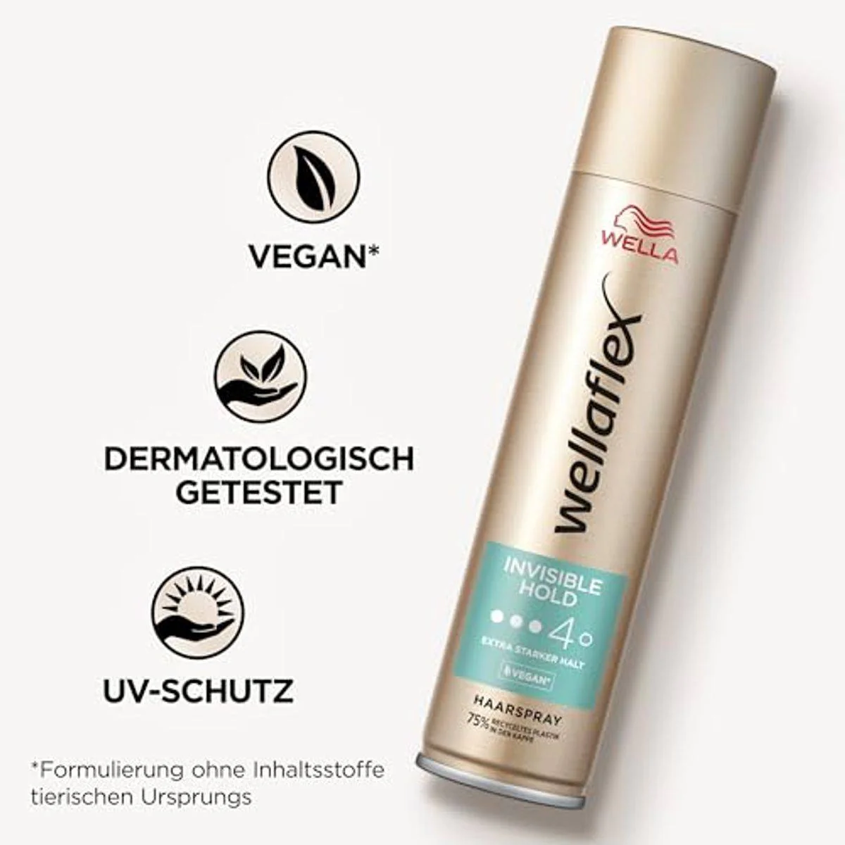Wella Wellaflex Invisible Hold Hairspray 400ml - Image 4