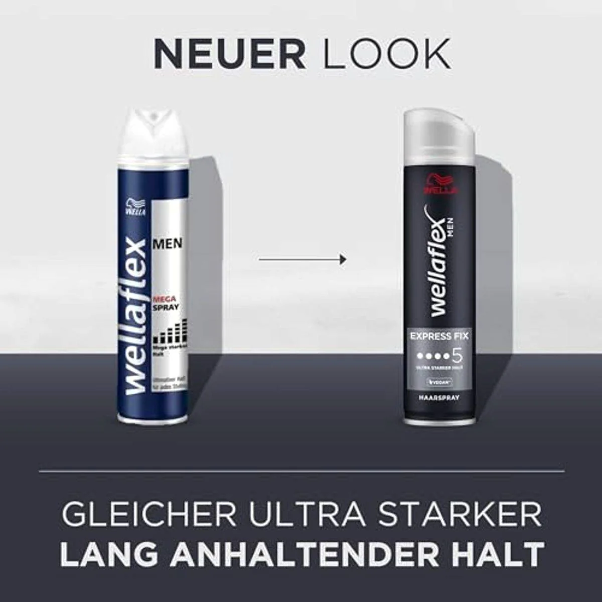 Wella Wellaflex Men Express Fix Hairspray 250ml - Image 4
