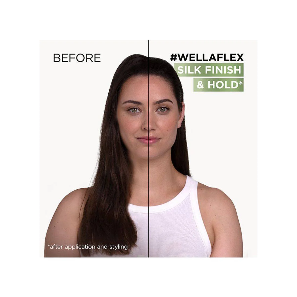Wella Wellaflex Silk Finish & Hold Hairspray 250ml - Image 4