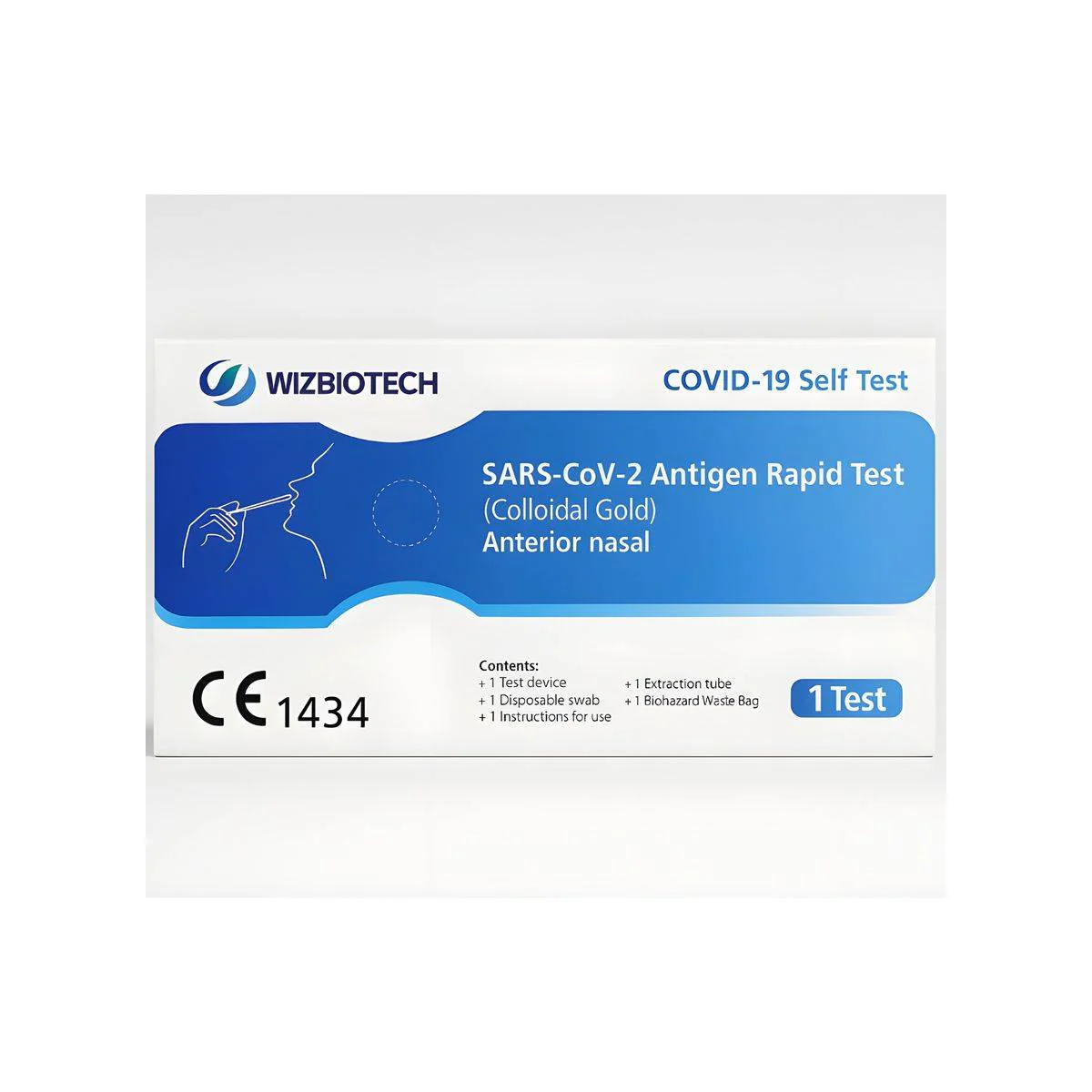 Wizbiotec SARS CoV2 Antigen Rapid Test Kit - Image 2