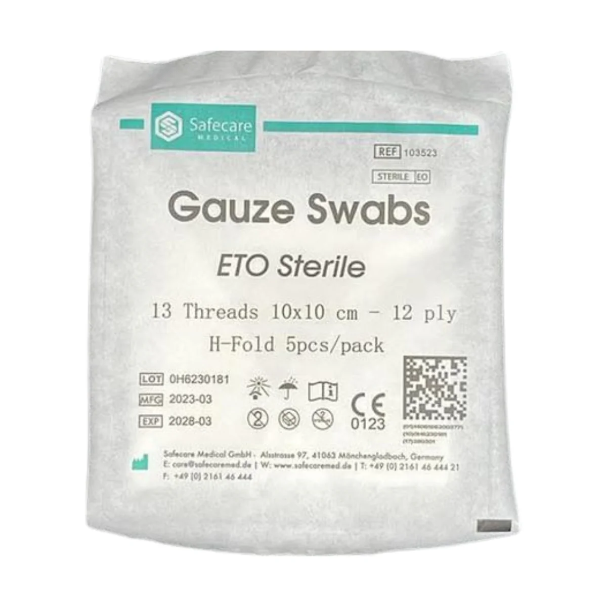 Wolaid Gauze Swab Sterile 10cmx10cm