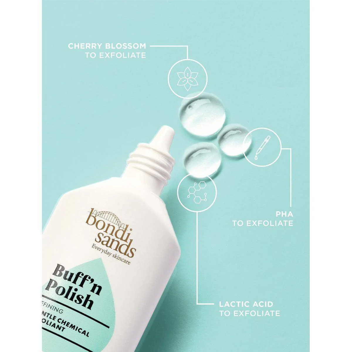Bondi Sands Face Buff N Polish Chemical Exfoliant 30ml - Image 4