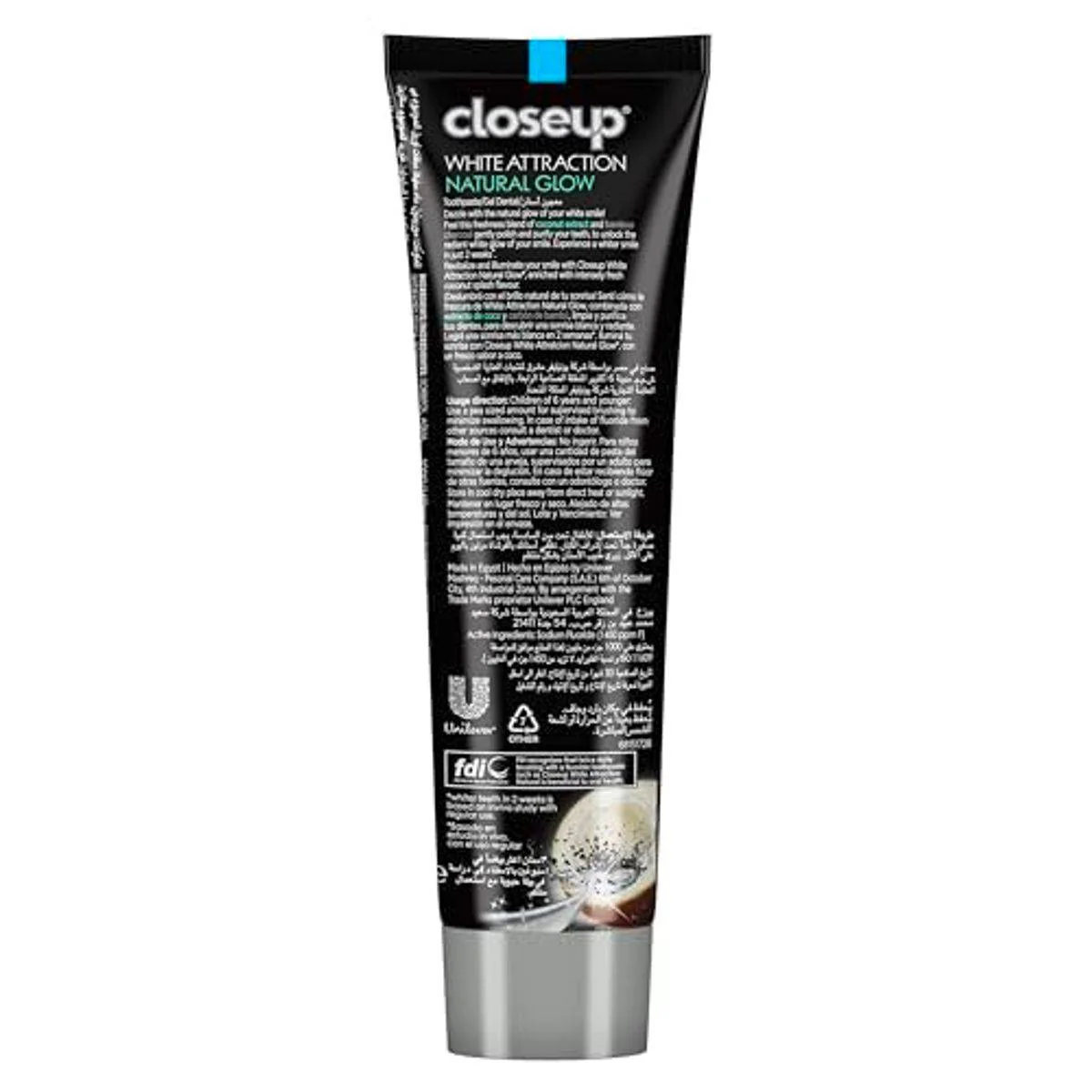 Close Up Toothpaste White Attraction Coconut + Bamboo Extract 75ml - Image 2