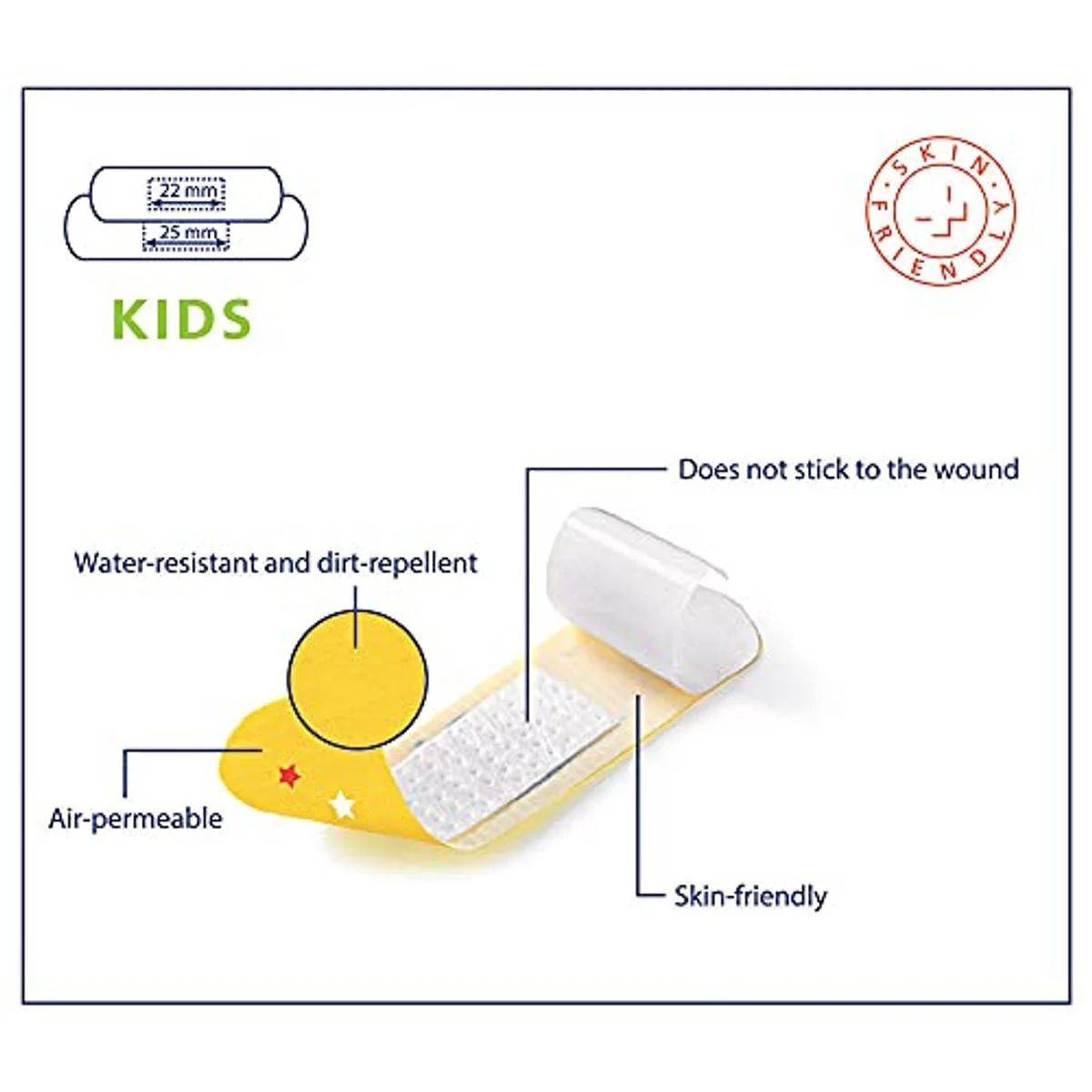 Dermaplast Kids Plasters Assorted 20 Pieces - Image 2