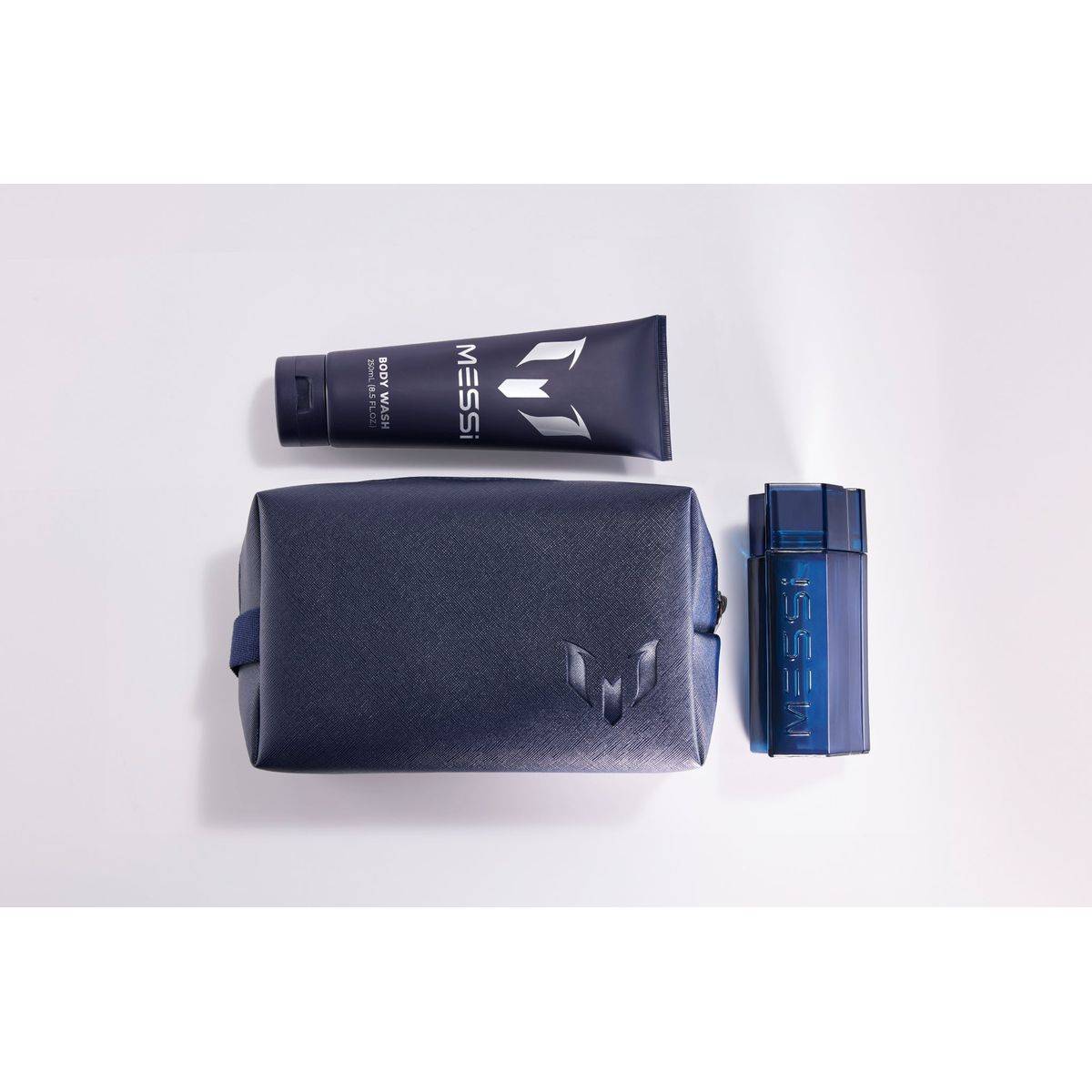 Messi (M) Set EDP 100ml + Body Wash 250ml + Toiletry Bag - Image 5