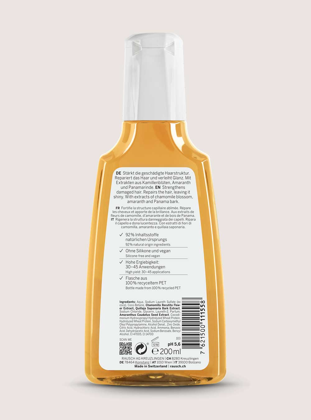 Rausch Chamomile & Amaranth Shampoo 200ml - Image 5