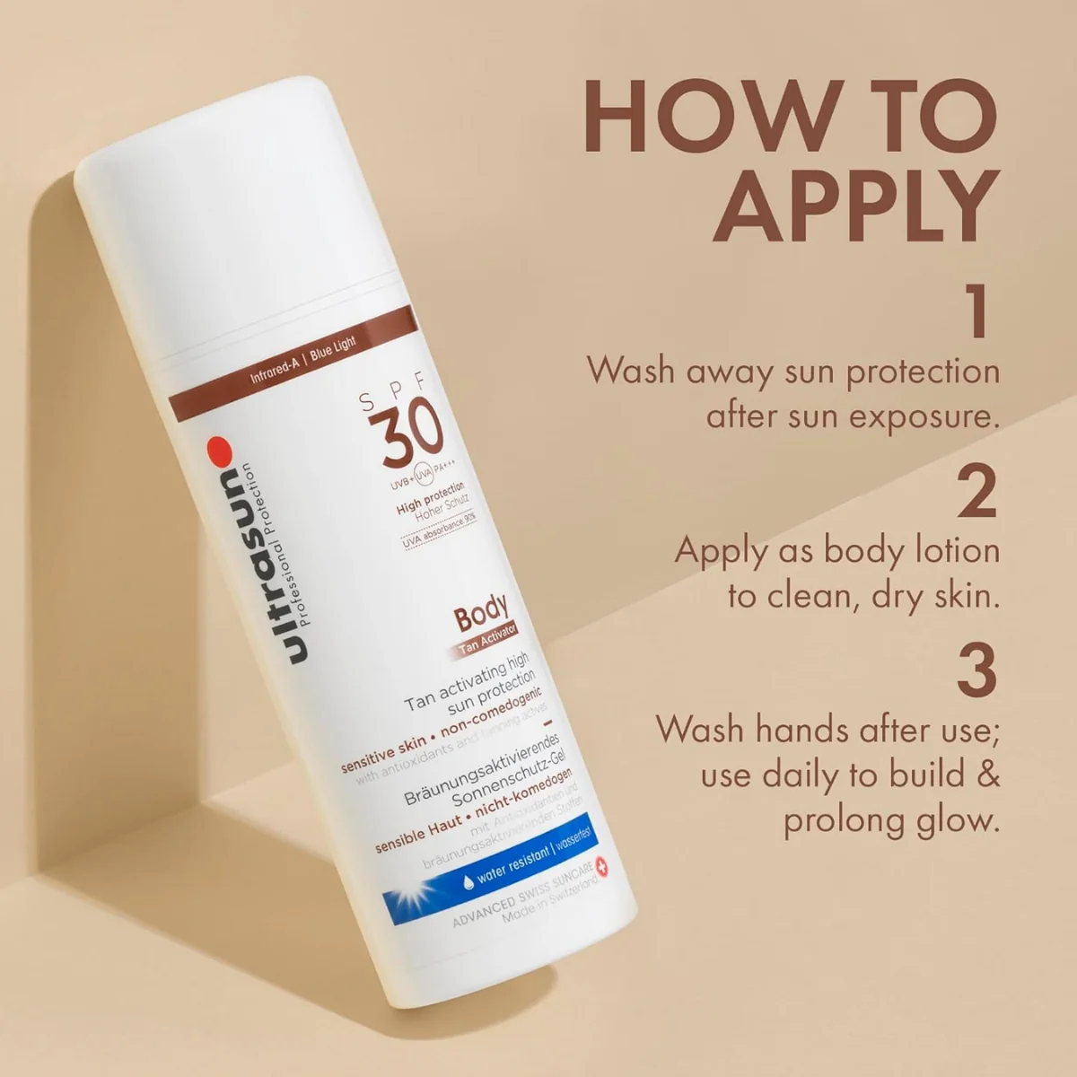 Ultrasun Body Tan Activator SPF30 150ml - Image 6