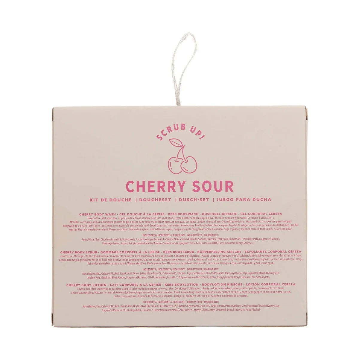 Yes Studio Happy Bathing Cherry Baby Shower Set 150ml x 3 - Image 4