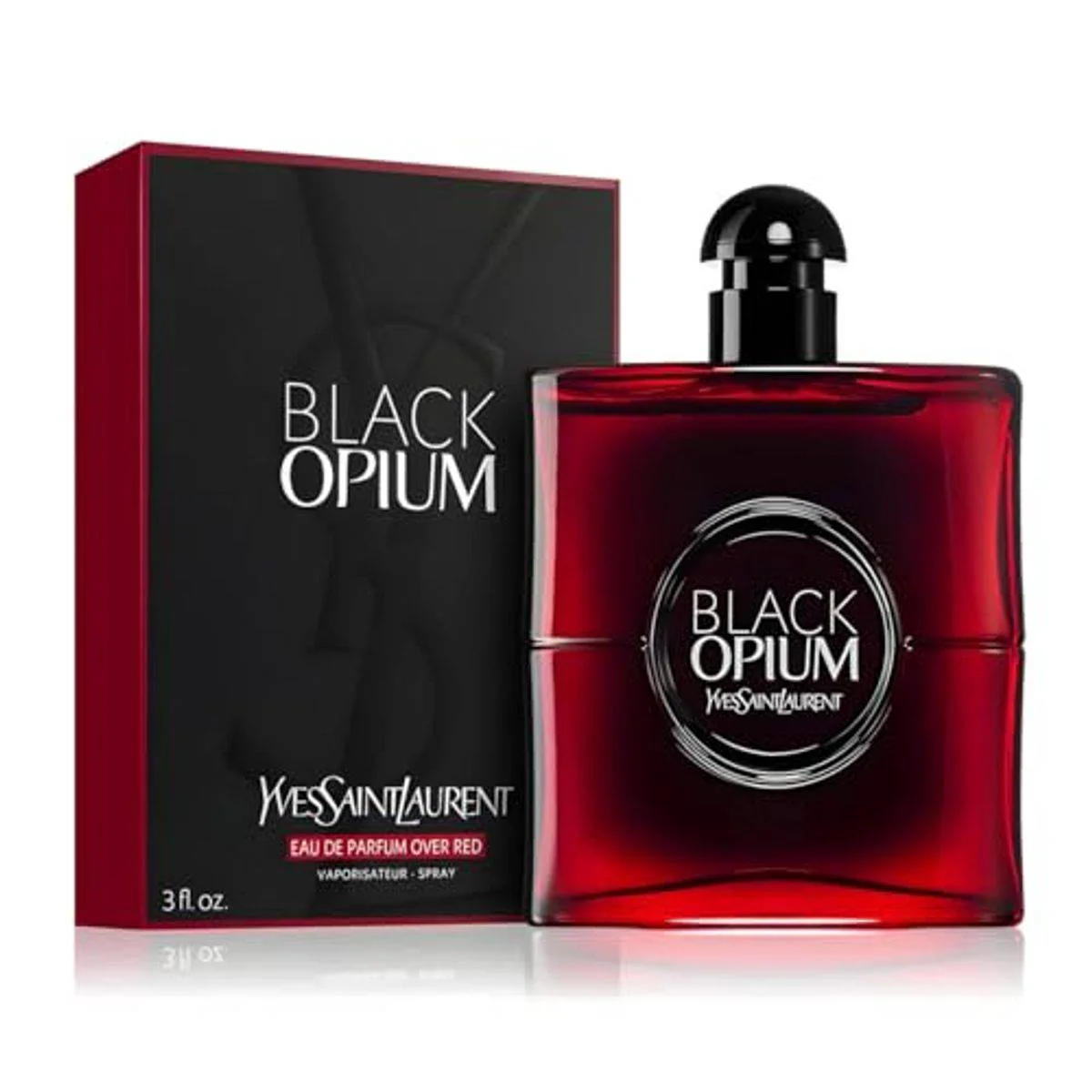 Yves Saint Laurent Black Opium Eau de Parfum Over Red 90ml - Image 2