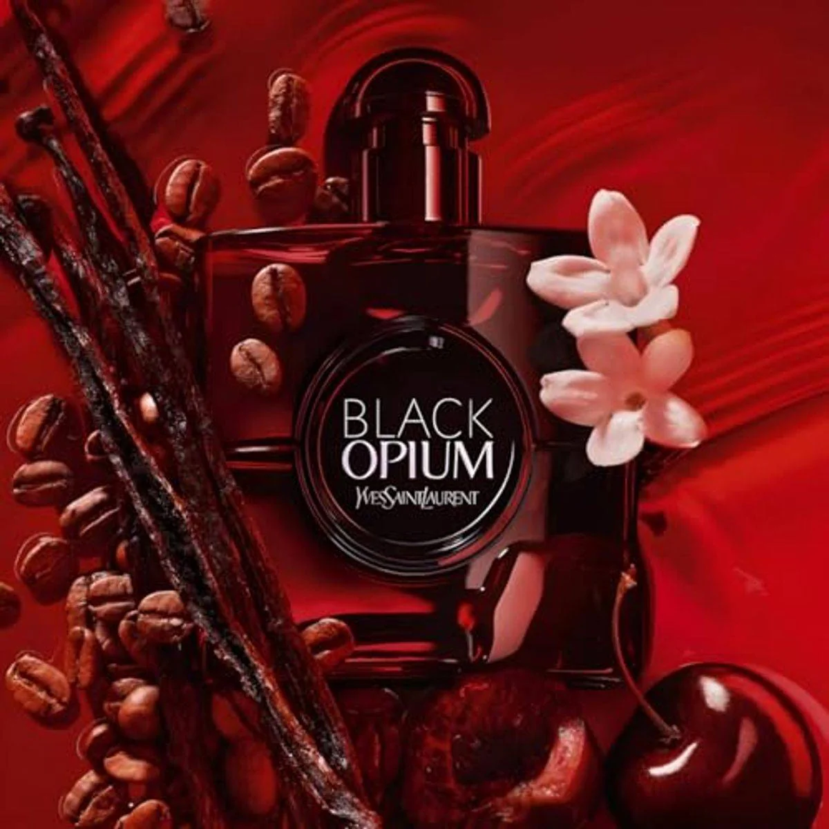 Yves Saint Laurent Black Opium Eau de Parfum Over Red 90ml - Image 6