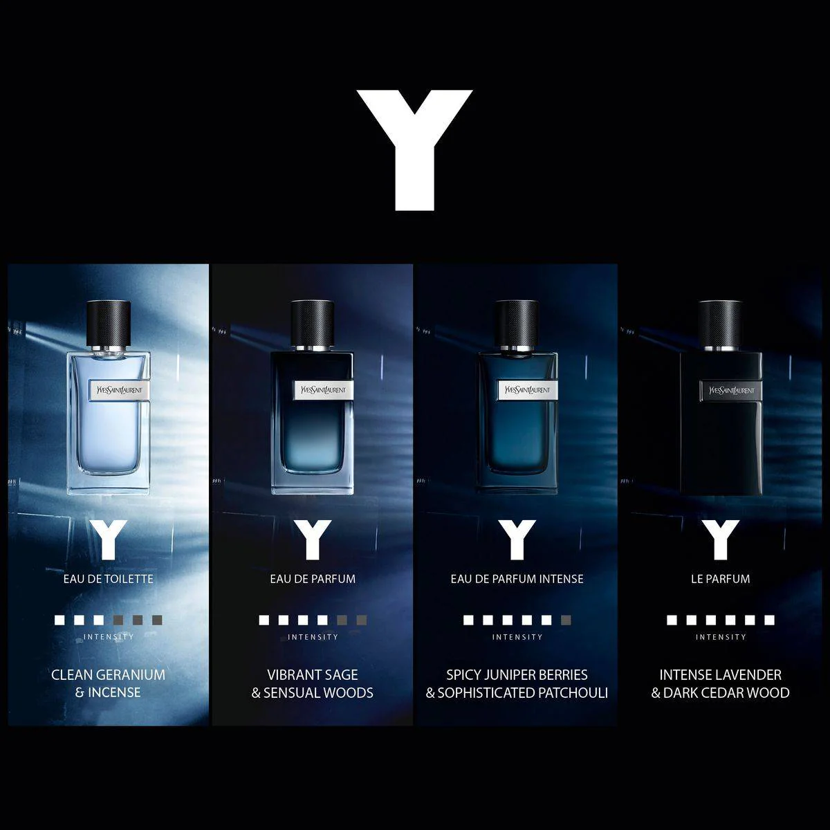 Yves Saint Laurent Y Eau de Parfum Intense 100ml - Image 4